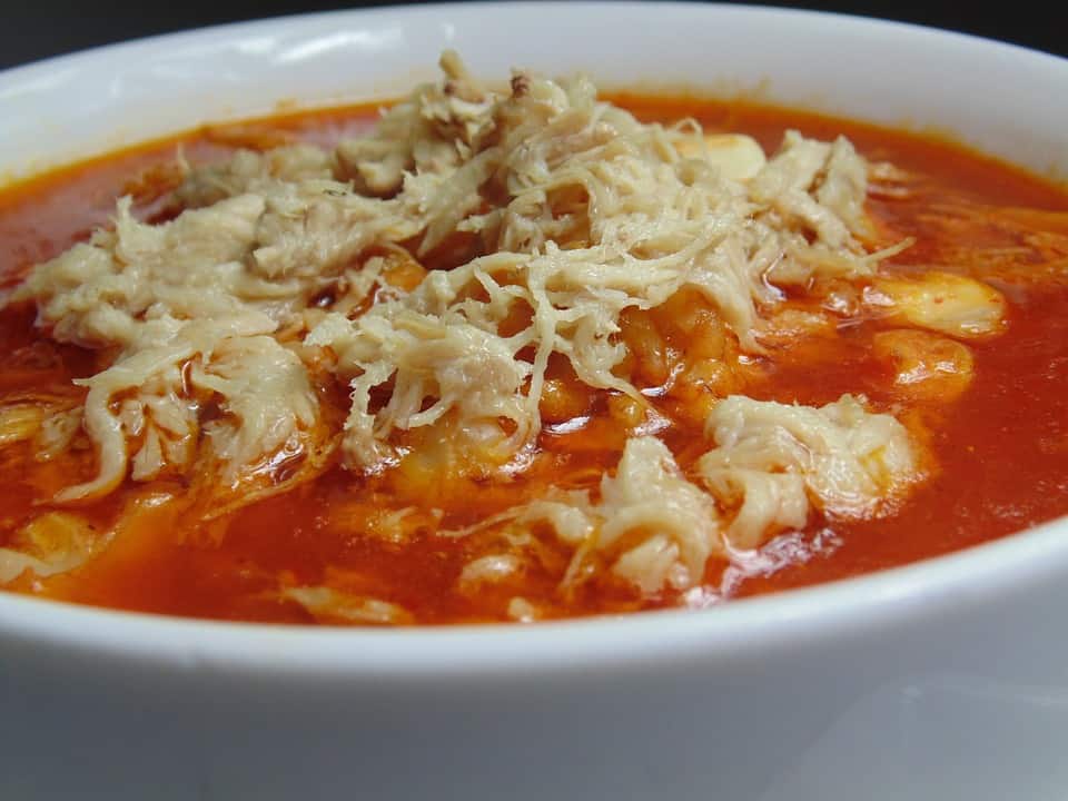 recipe of Mexican red pozole 